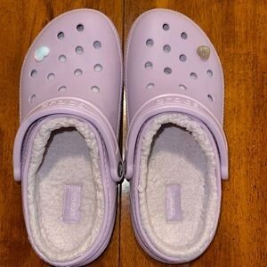 Crocs Lined Clogs - Light Lavender